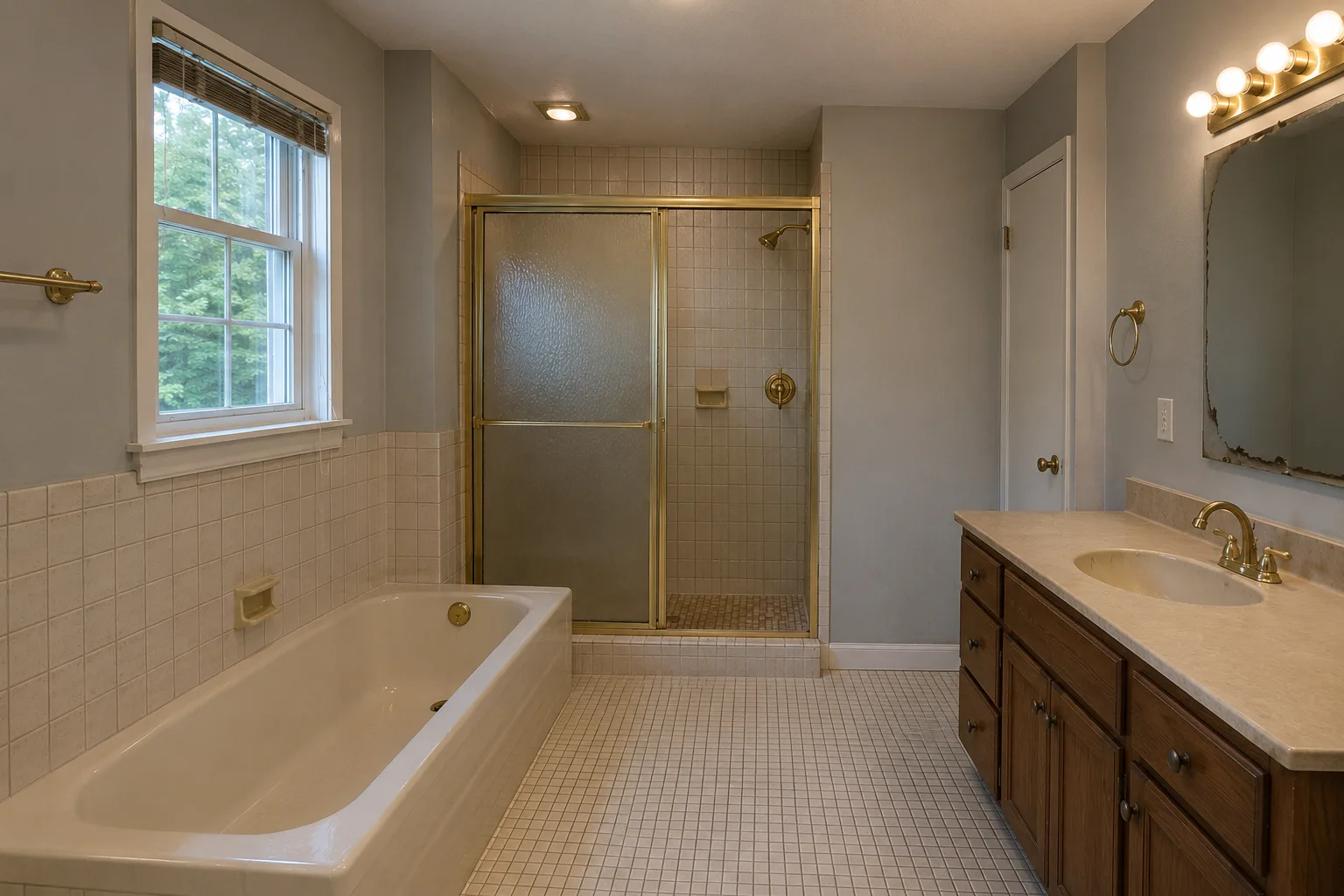 Bathroom Remodeling starting-condition view