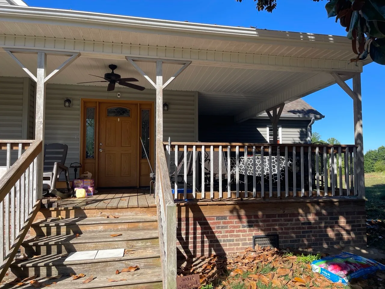 Custom Carpentry starting-condition view